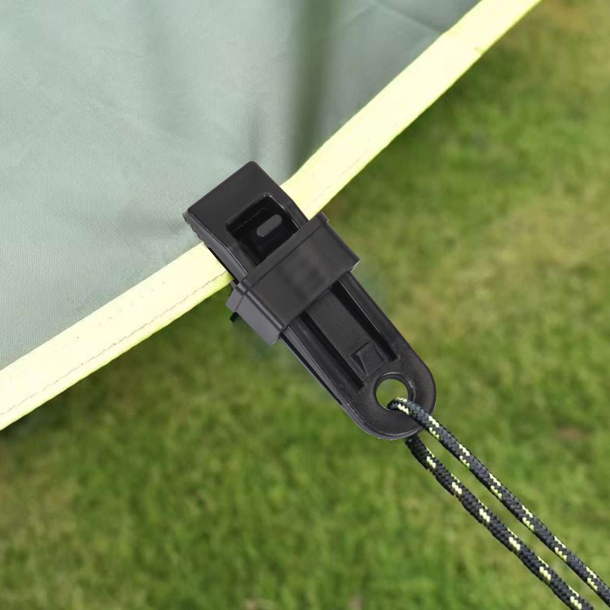 Heavy Duty Tarp Clips Pack of 10 or 20 - Non-Slip Locking Fasteners for Tarps & Canopies