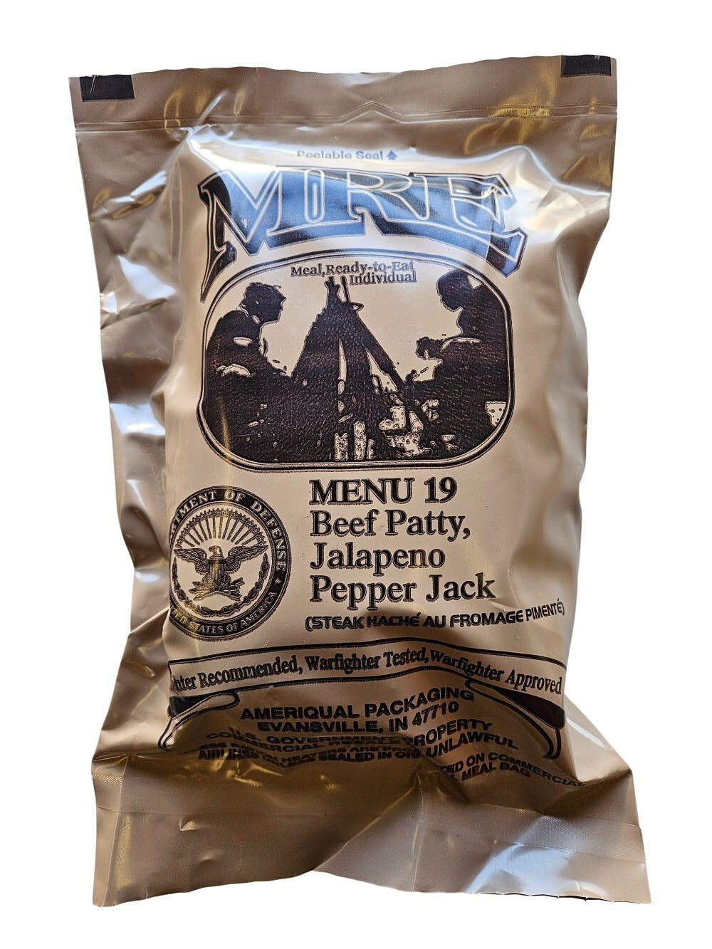 2024-2025 US Military MRE Meal Ready to Eat Assorted Menu Options