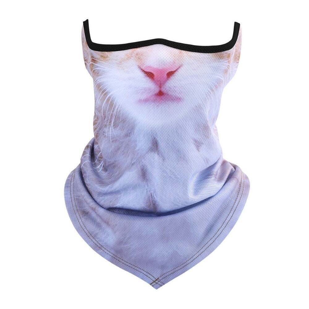 Unbranded Animal Print Face Cover Mask - Neck Gaiter for Outdoor Sports