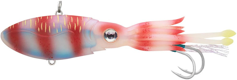 Saltwater Squid Jig Vibe Lure 6 Inch for Casting and Jigging