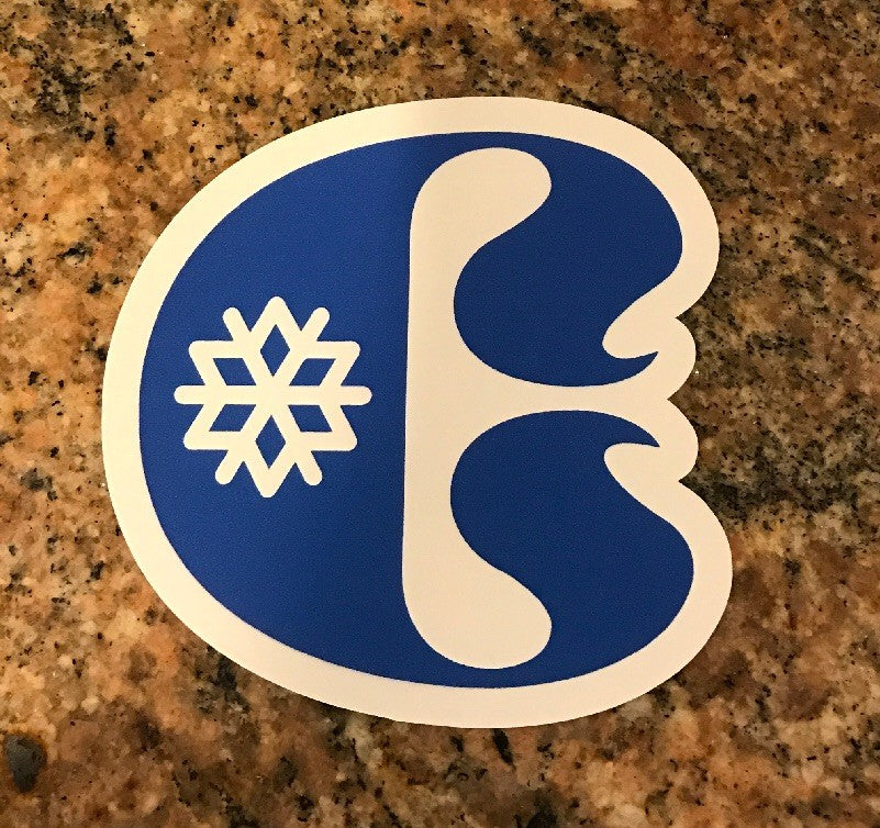Copper Mountain Ski Sticker - Weatherproof Vinyl Decal for Car & Gear