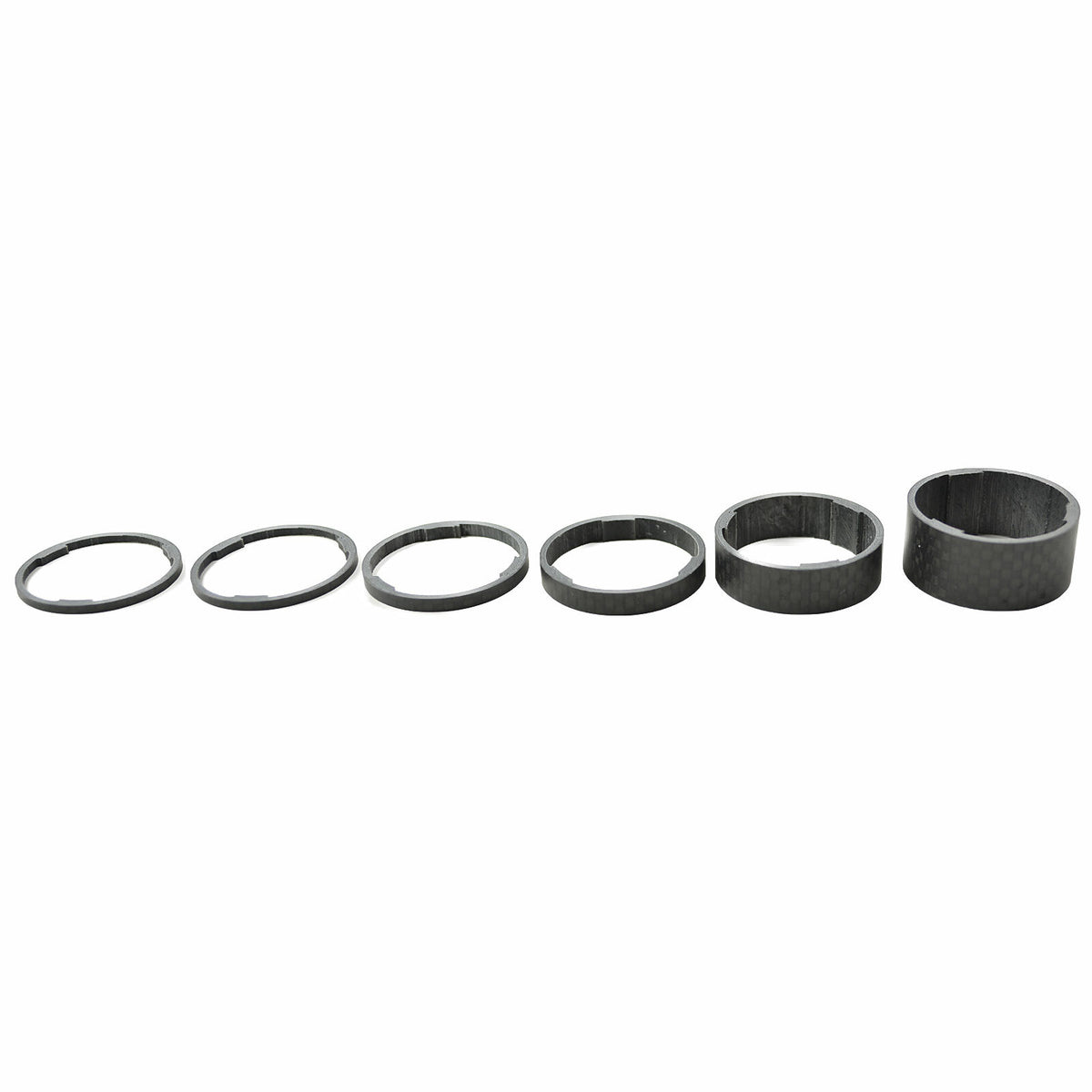 Lightweight Carbon Fiber Headset Spacer Set for Cycling 1-1/8" 2-20mm
