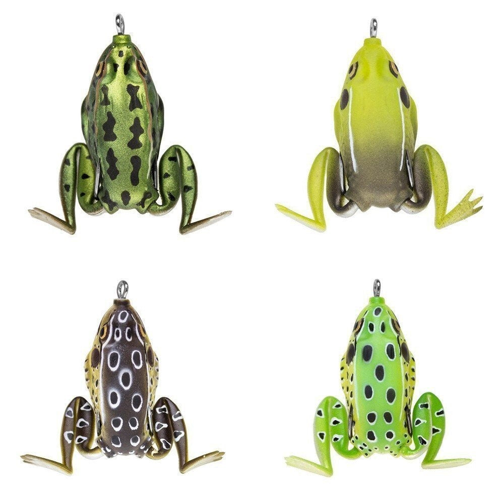 Topwater Frog Lure 1.5 Inch for Freshwater Fishing - Multiple Colors