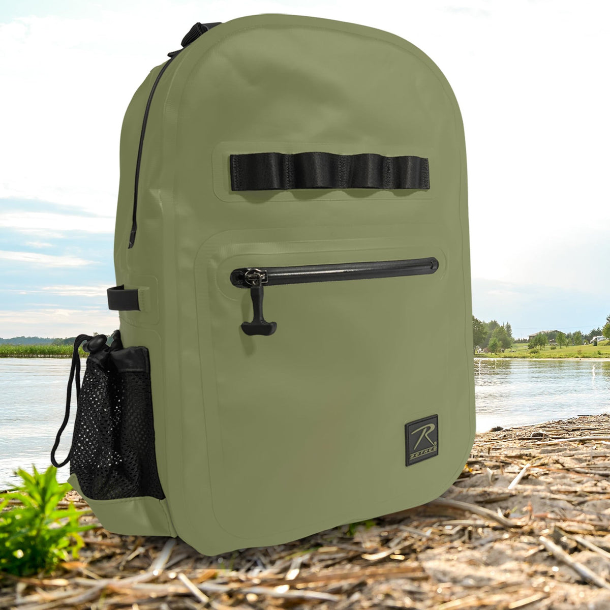 Waterproof Backpack for Boating & Outdoor Water Sports, 15.6L Capacity