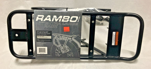 Rambo XL Rear Bicycle Luggage Rack for Gen 1 & 2 Bikes