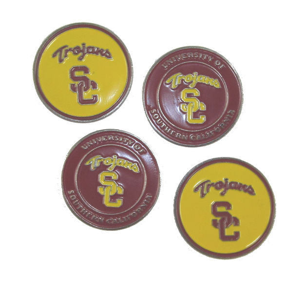 Auburn Tigers Golf Ball Markers 4-Pack - Officially Licensed Team Logo