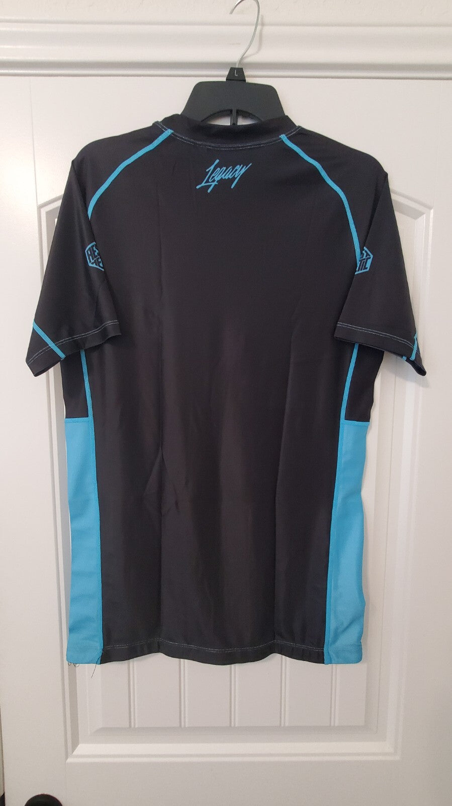 Breathable MMA Rash Guard for Grappling & Training - Legacy Tron Design