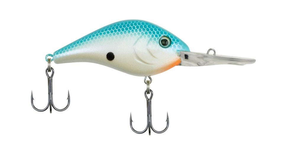 Berkley Deep Dive Crankbaits 2 1/4 Inch 1/2 Oz Slow Rise Old Blue Pack of 3