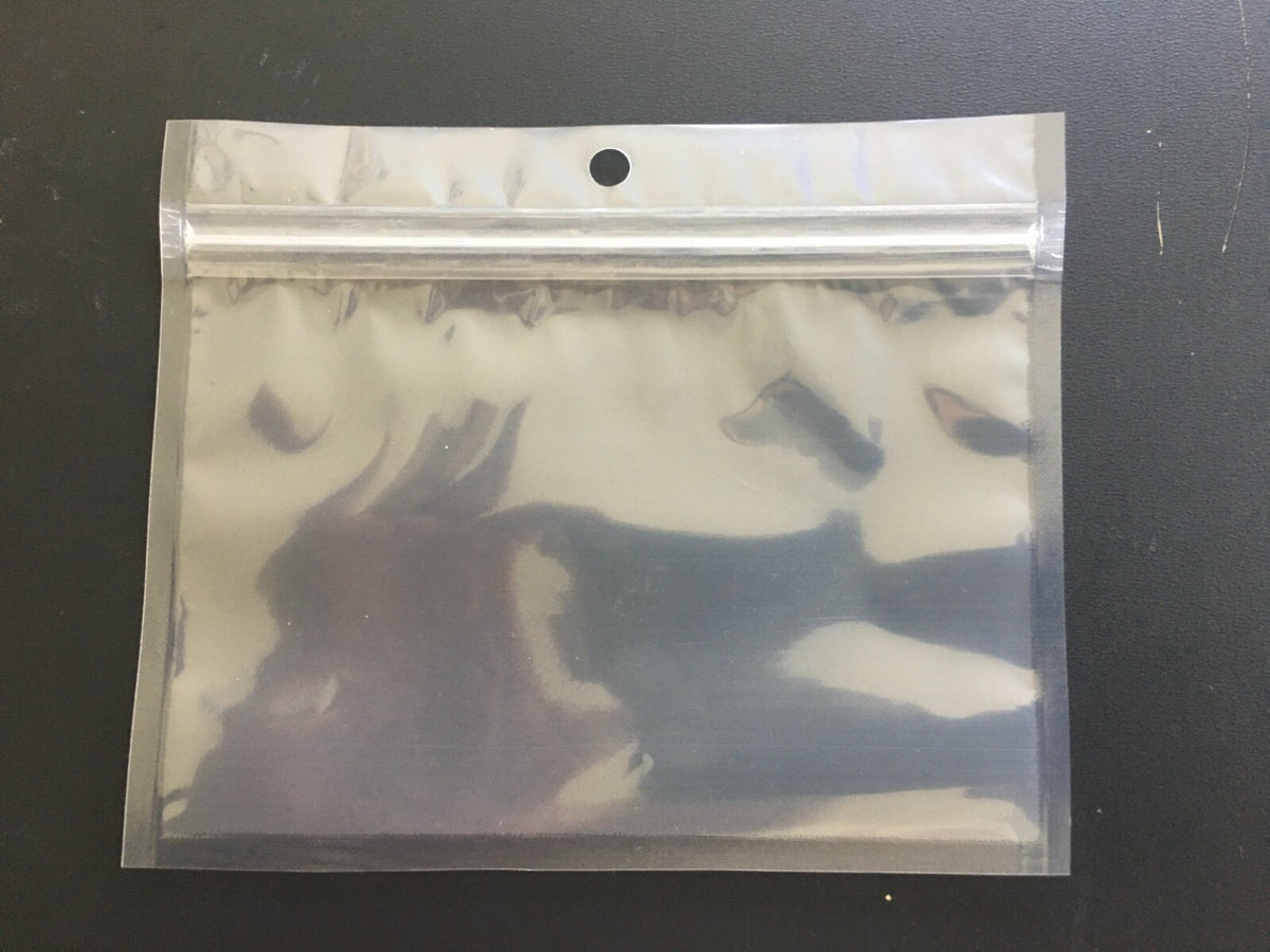 50 Laminated Zip Lock Bait Bags for Soft Plastic Fishing Lures 6.25x4"