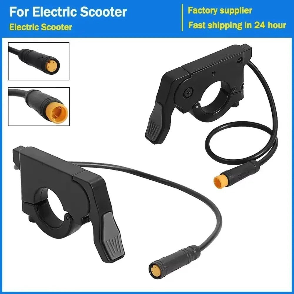 Universal E-Bike & Scooter Throttle - 22mm Handlebar 36V-72V Compatible