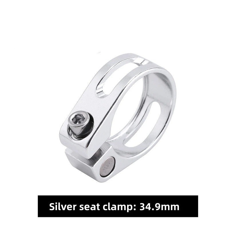 Aluminum Alloy Bicycle Seat Post Clamp MTB Road Bike 28.6/31.8/34.9mm