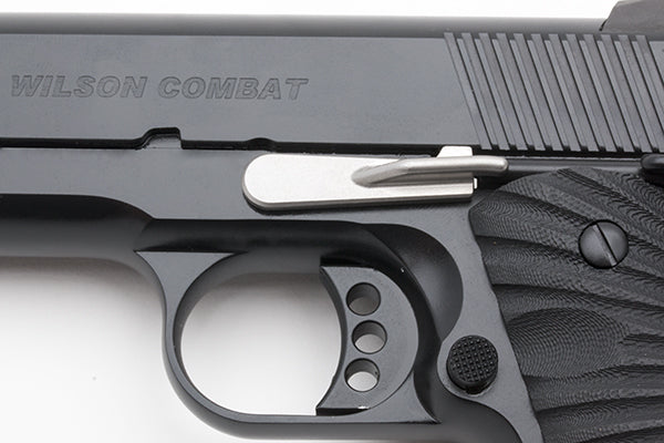 1911 Semi-Extended Stainless Steel Slide Release for 38/9mm Pistols