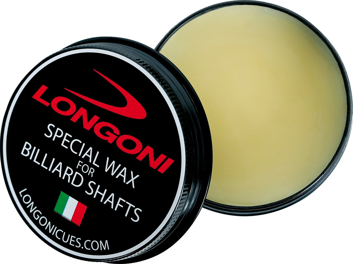 Special Wax for Wooden Billiard Cue Shafts - 1 oz, Longoni