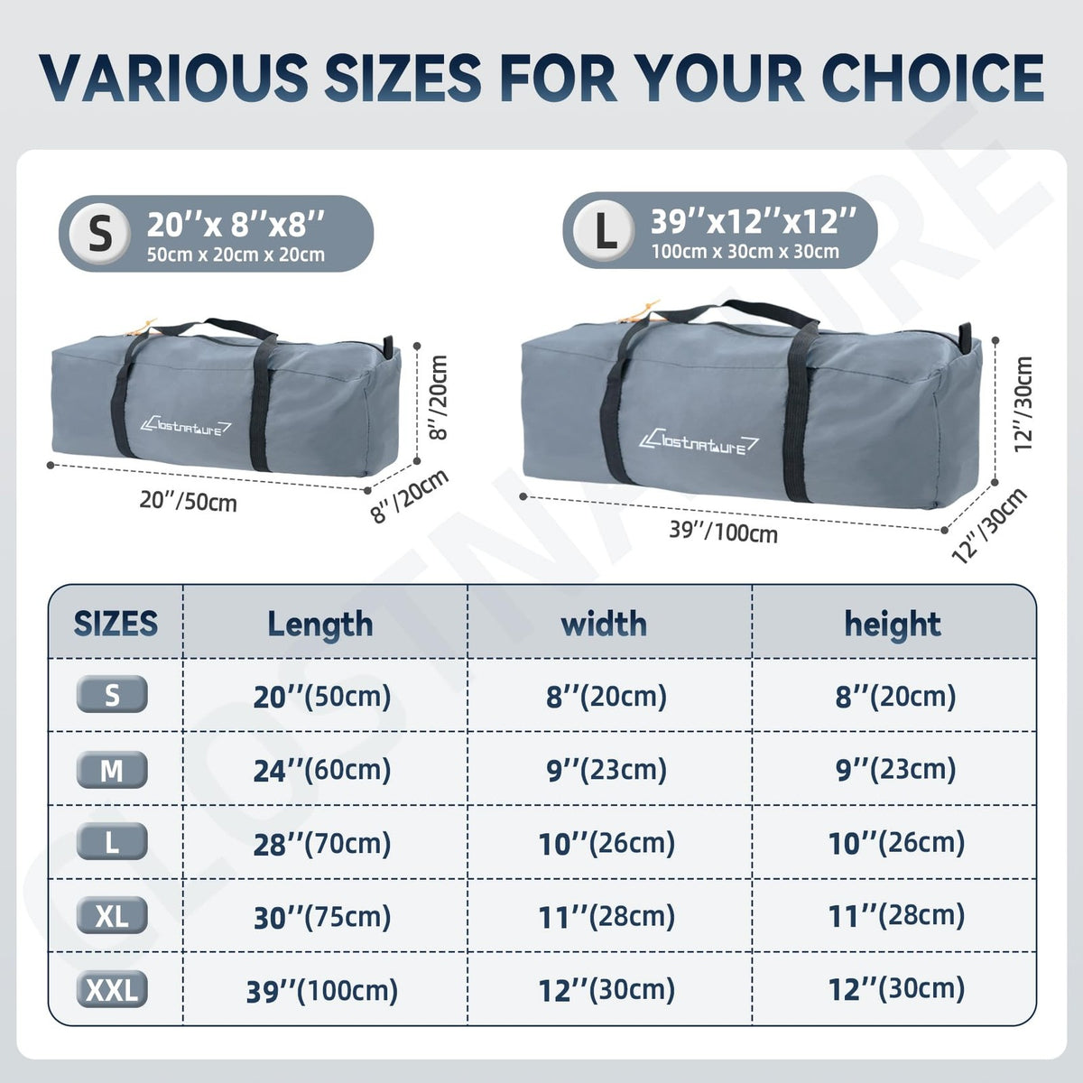 Large Waterproof Tent Storage Bag for Camping and Travel