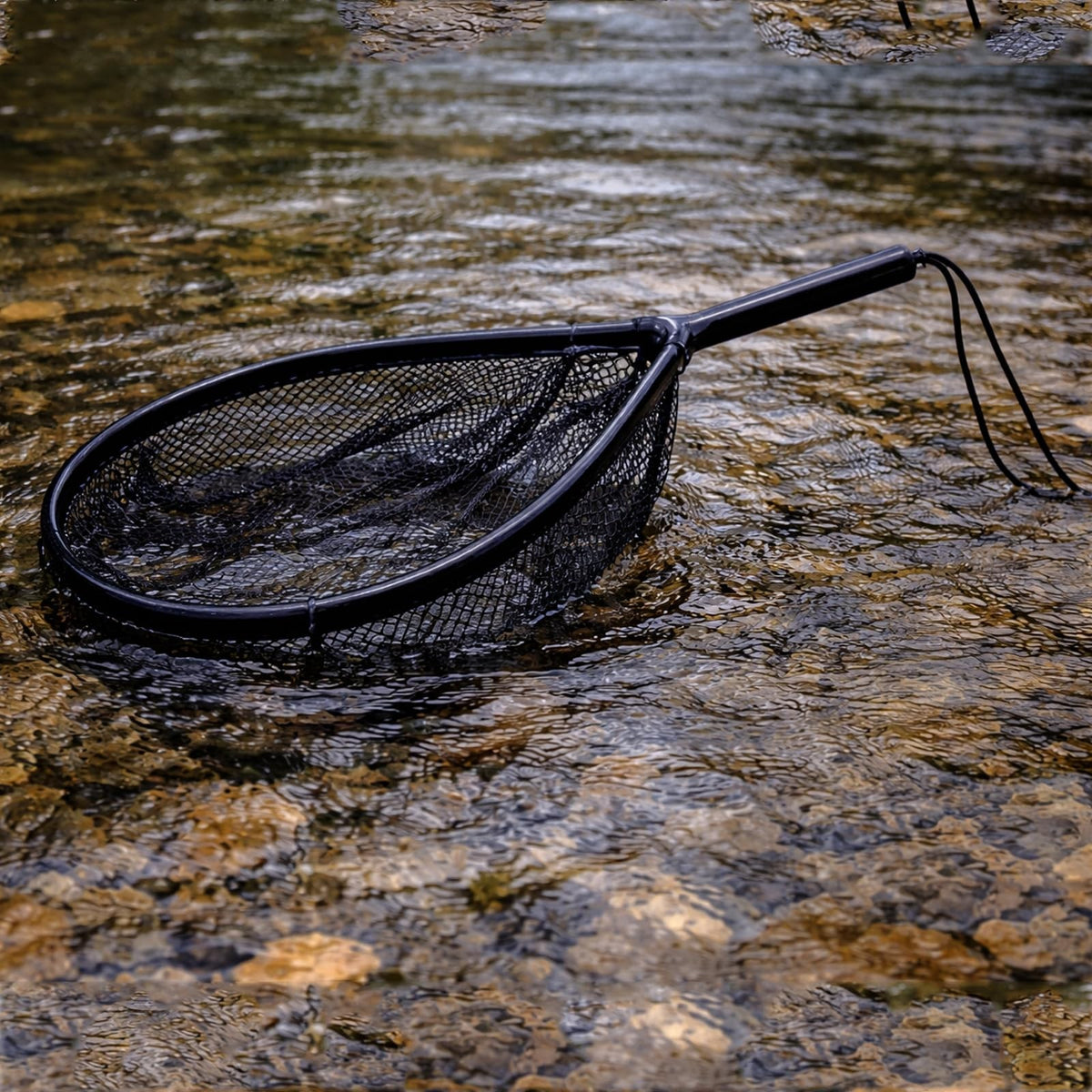 Deep Mesh Fish Landing Net for Catch & Release Trout Bass Crappie