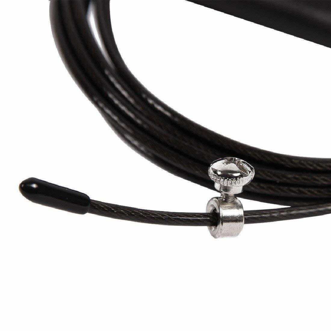 10ft Adjustable Steel Wire Speed Jump Rope for Fitness and CrossFit Training