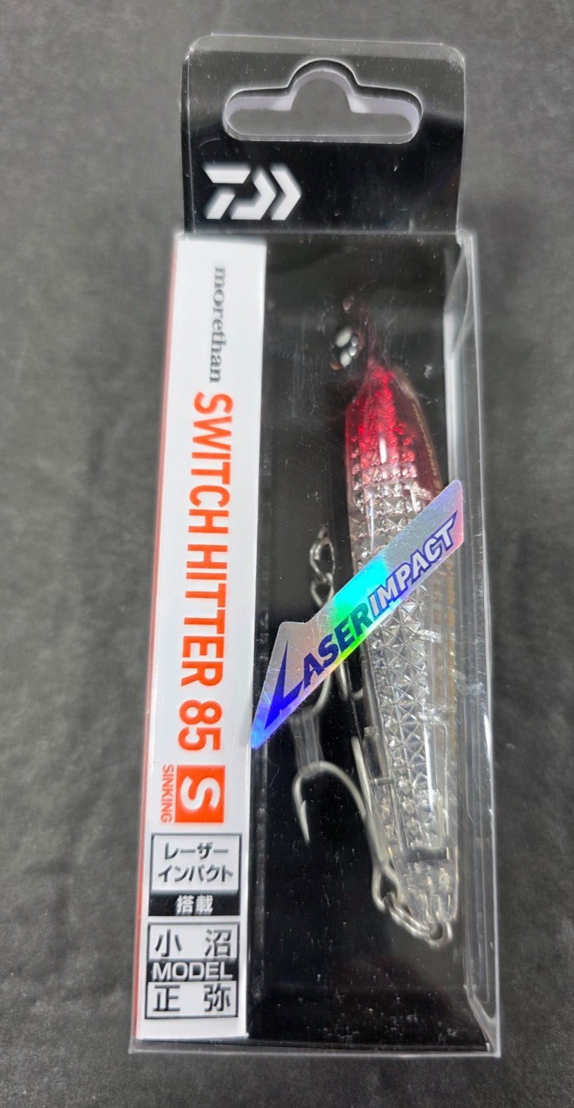 Saltwater Casting Lure 85-S Switch Hitter Red Head - Daiwa Fishing Bait