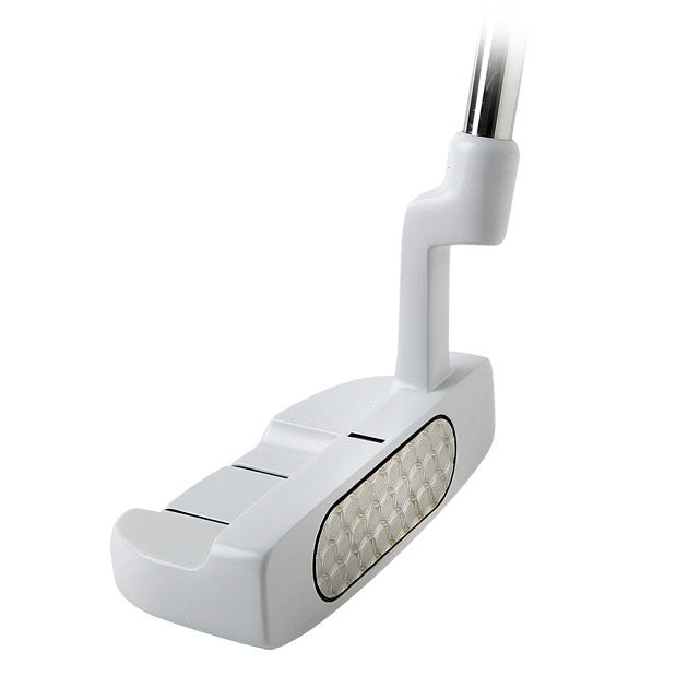 White Right-Handed 33-Inch Teenage Golf Putter - Semi Mallet Design