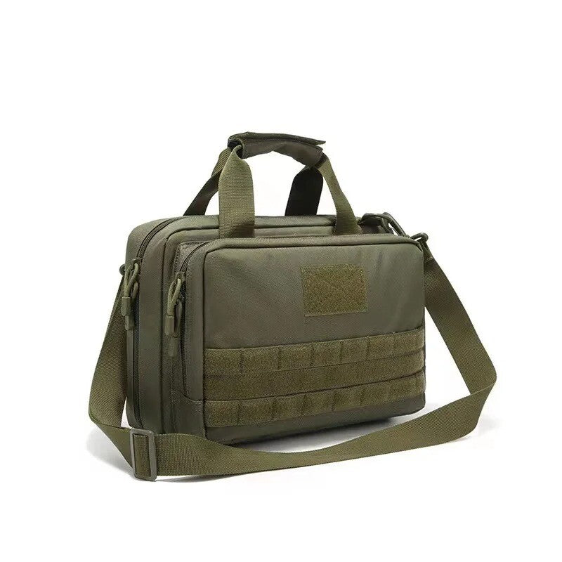 Tactical Gun Soft Case for Double Handgun & Pistol Storage - Shooting Range Bag