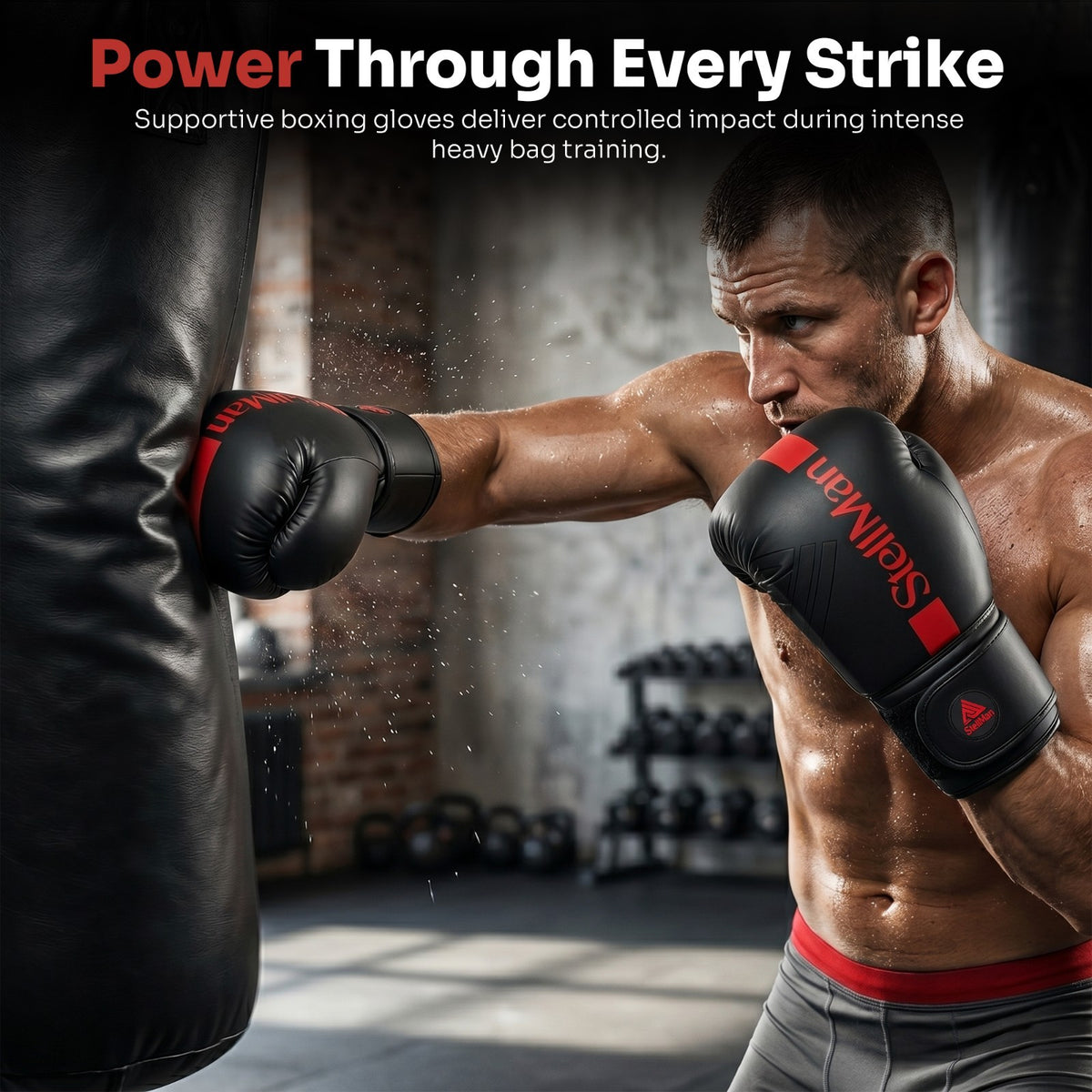 Premium Boxing Gloves for MMA Kickboxing & Sparring - Multiple Sizes