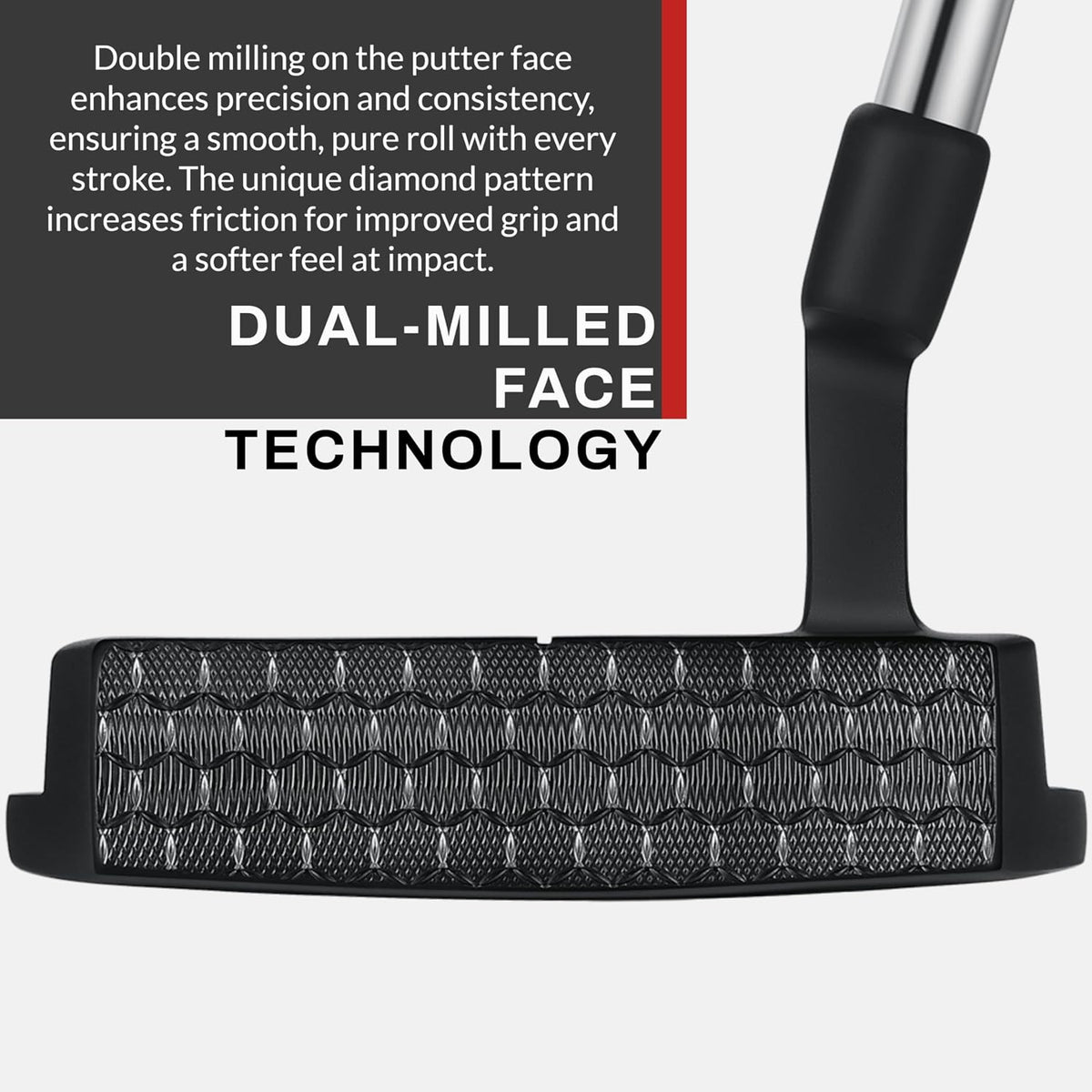 PGF Forged Blade & Mallet Golf Putter - Precision Right-Hand Steel Shaft