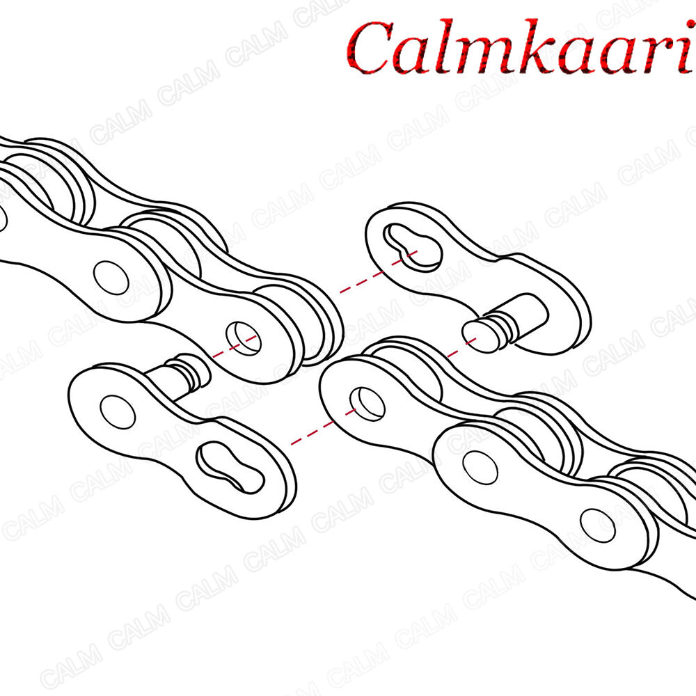 11-Speed Bike Chain - Durable 118 Links for Shimano SRAM Campy