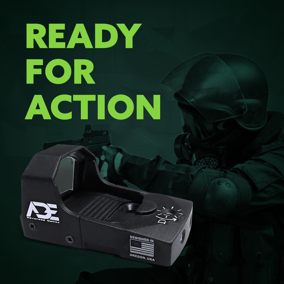 Green Dot Sight with Mounting Plate for Taurus TX22 Gen2 & G3C Pistols