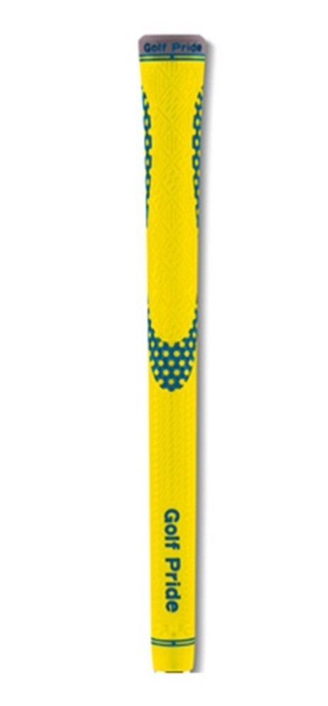 Golf Pride NIION Golf Grips - Yellow, 60 Round, Pack of 4