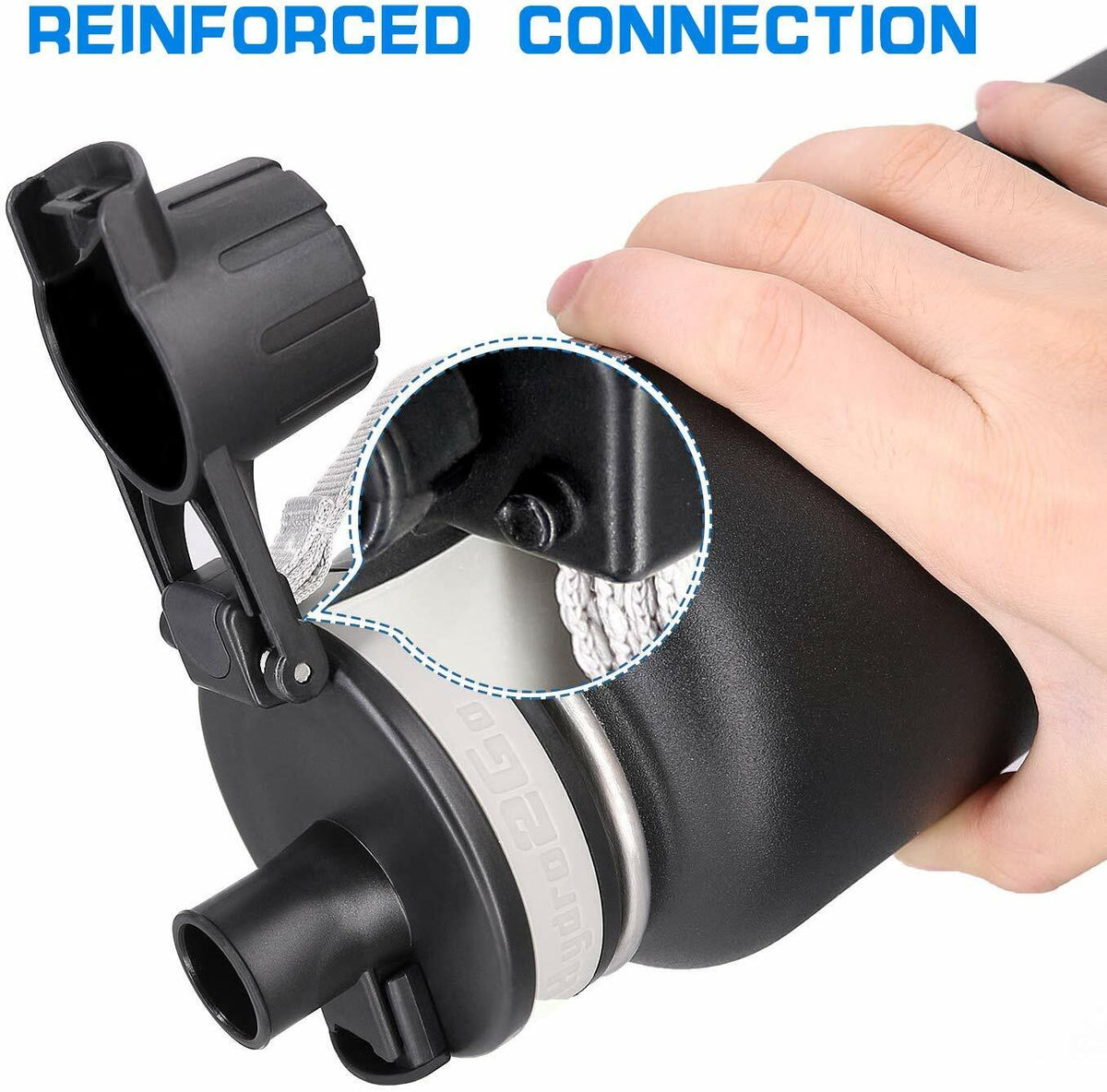 2 Pack Wide Mouth Leak-Proof Flip Lid Replacements for Hydro Flask Bottles