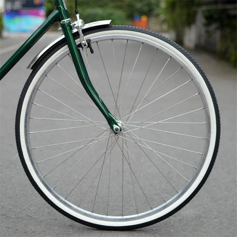 Stainless Steel Bike Fenders Set for 700C Road Bikes - Mudguard Protection