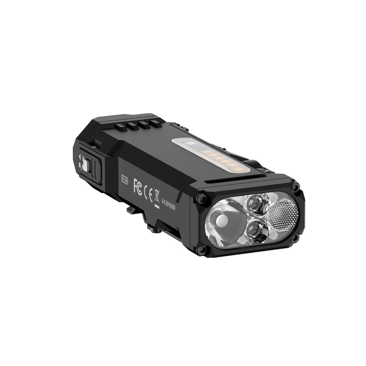 Rechargeable Tactical EDC Flashlight 1500 Lumens Compact USB-C