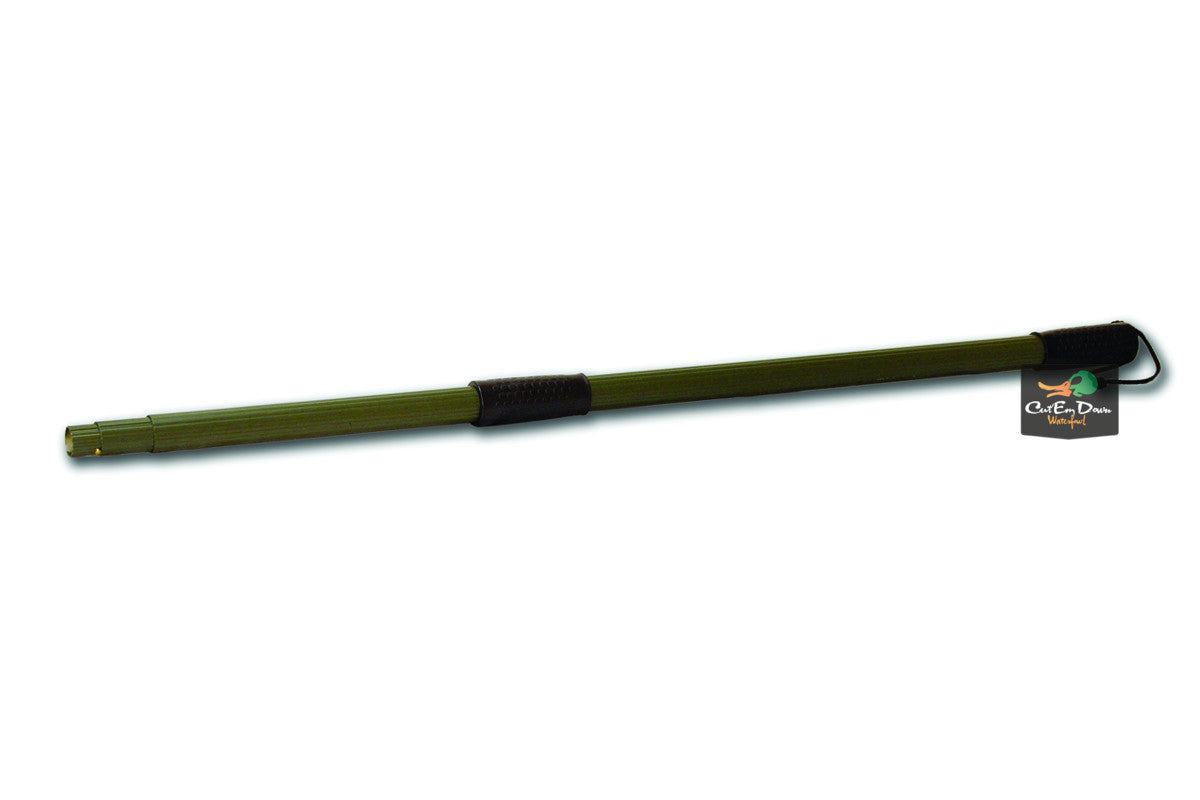 Collapsible Aluminum Boat Push Pole for Duck Hunting & Fishing - 10Ft