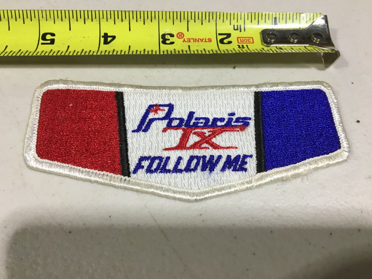 Vintage Snowmobile Crest Emblem for Polaris 1973 TX 500 Limited 440 400