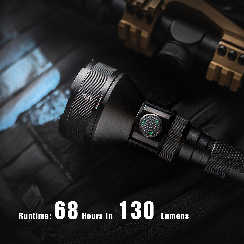 Waterproof Tactical Flashlight 2300 Lumens Hunting & Searchlight
