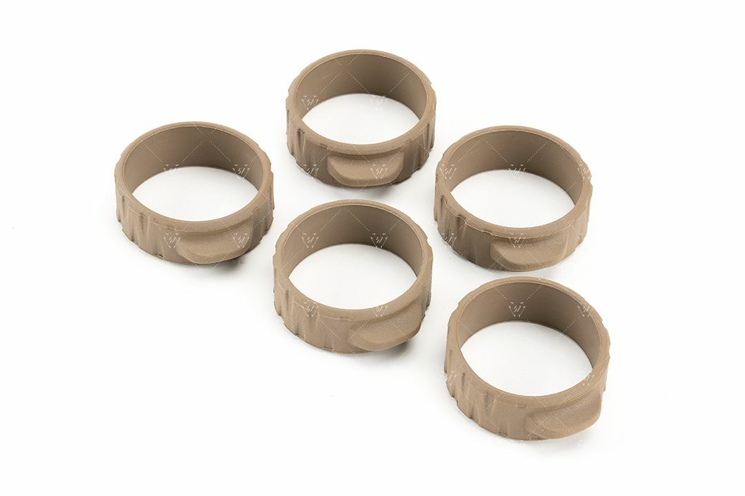 Tactical Rubber Bang Bands 34mm 5-Pack - Multi-Color Options