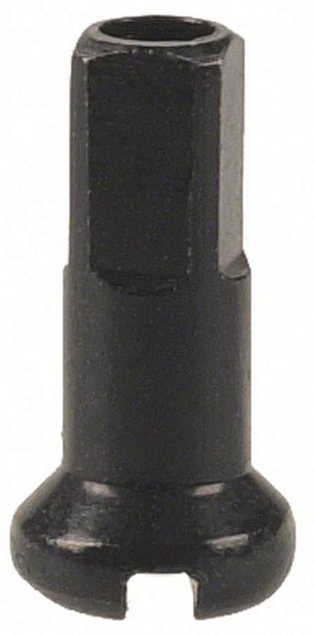 Brass Spoke Nipples 2.0 x 12mm Black for Bicycle Wheels - Box of 100