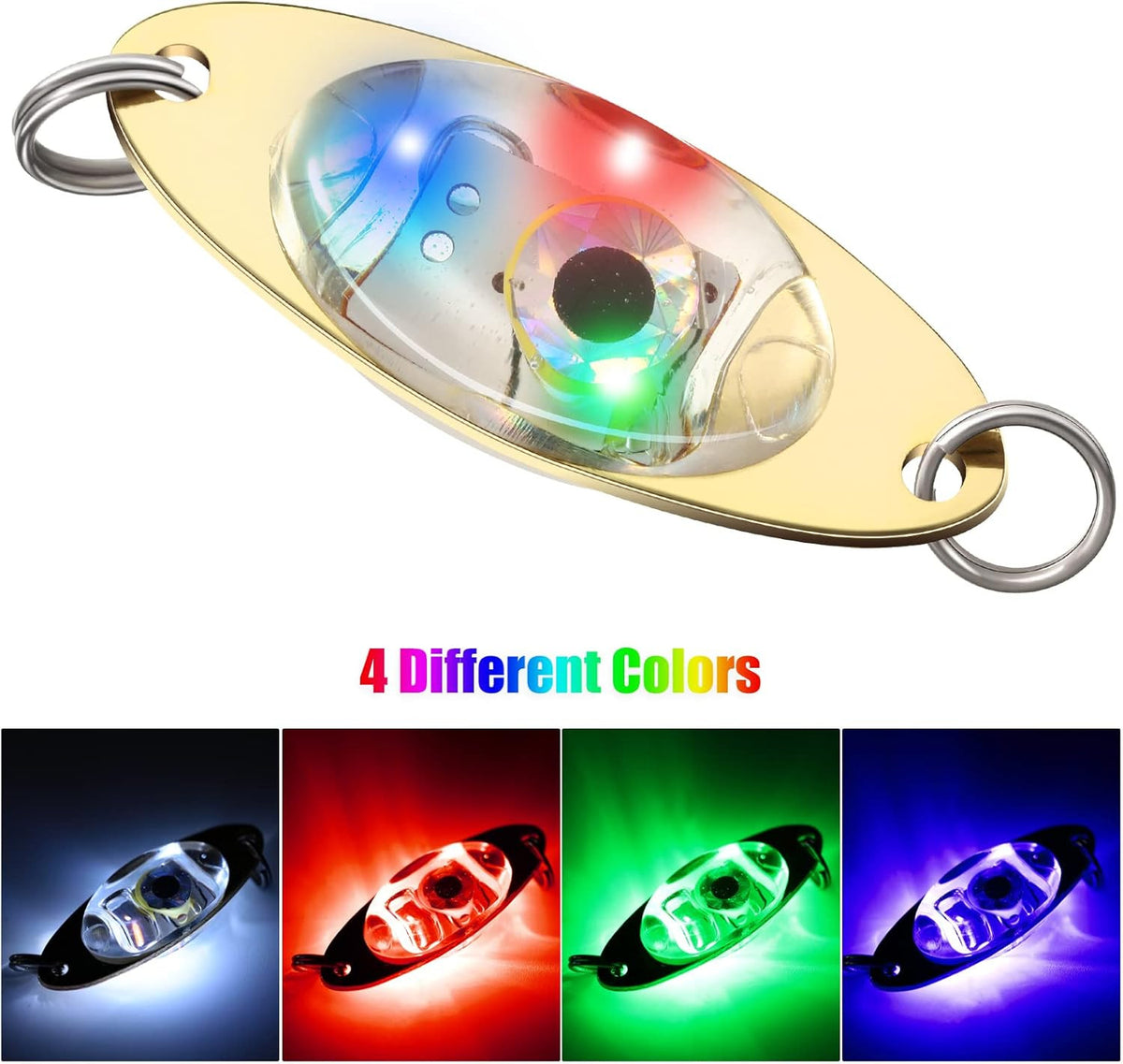 LED Fishing Lures Set - Underwater Flasher Baits for Saltwater & Deep Sea Fishing