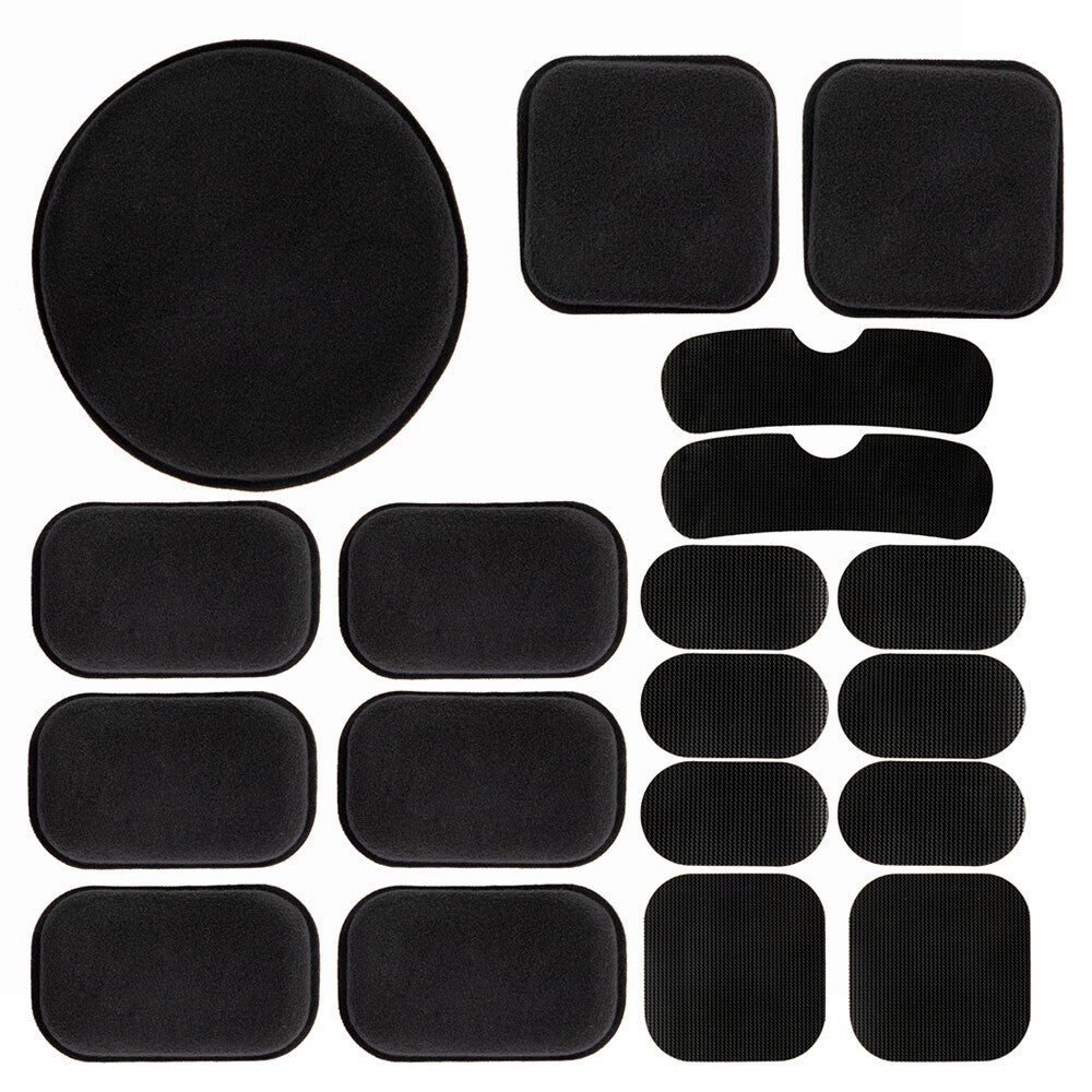 Helmet Padding Kit 19pcs EVA Foam Protective Pads for Tactical & Cosplay Helmets