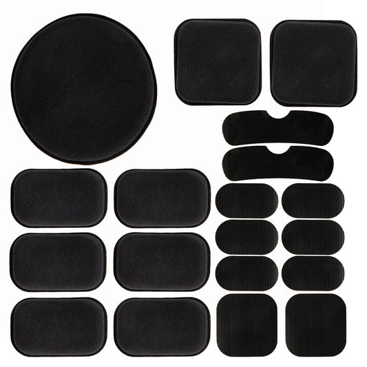 Helmet Padding Kit 19pcs EVA Foam Protective Pads for Tactical & Cosplay Helmets