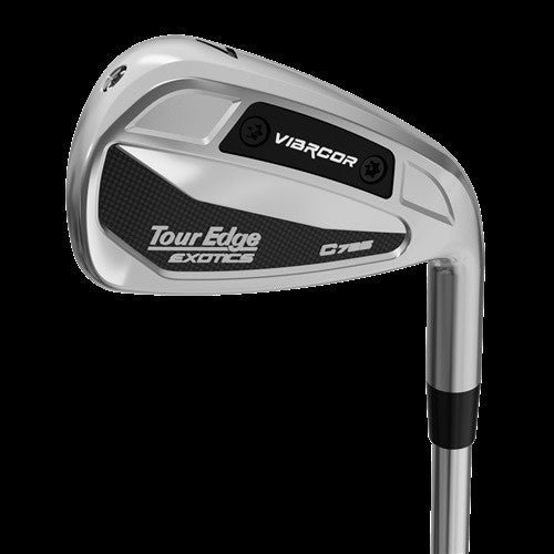 Golf Iron #7 Exotics E725 Steel R-Flex for Game Improvement