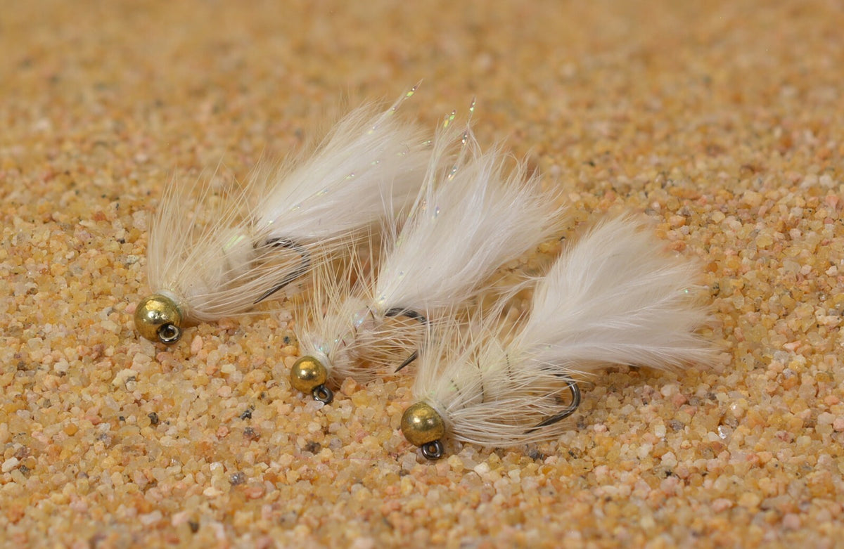 Micro Woolly Bugger Jig Fly Assorted Sizes - Tungsten Bead Head Streamer Hooks