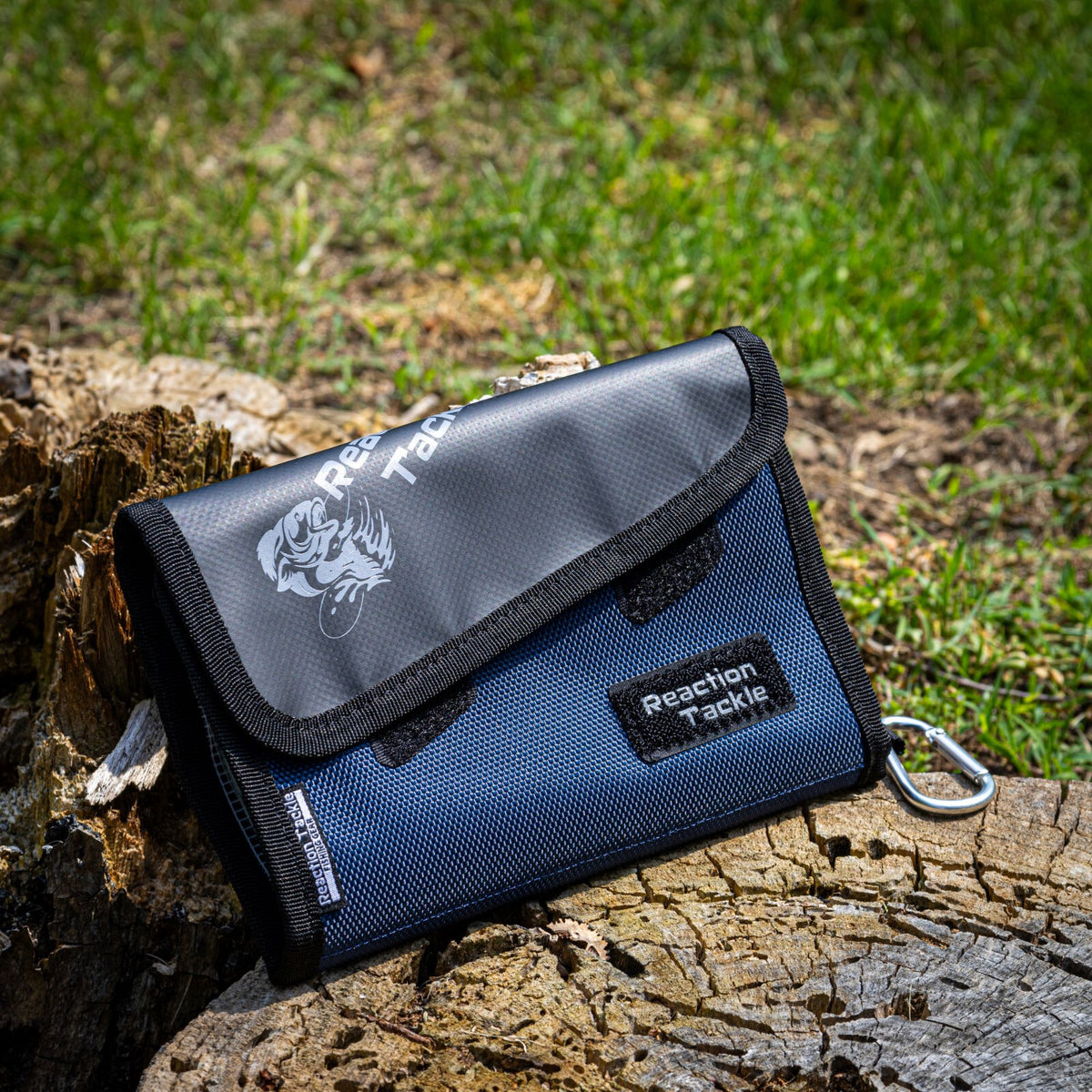 Fishing Tackle Organizer Soft Storage Bag with Plastic Worm Sleeves - Multiple Sizes