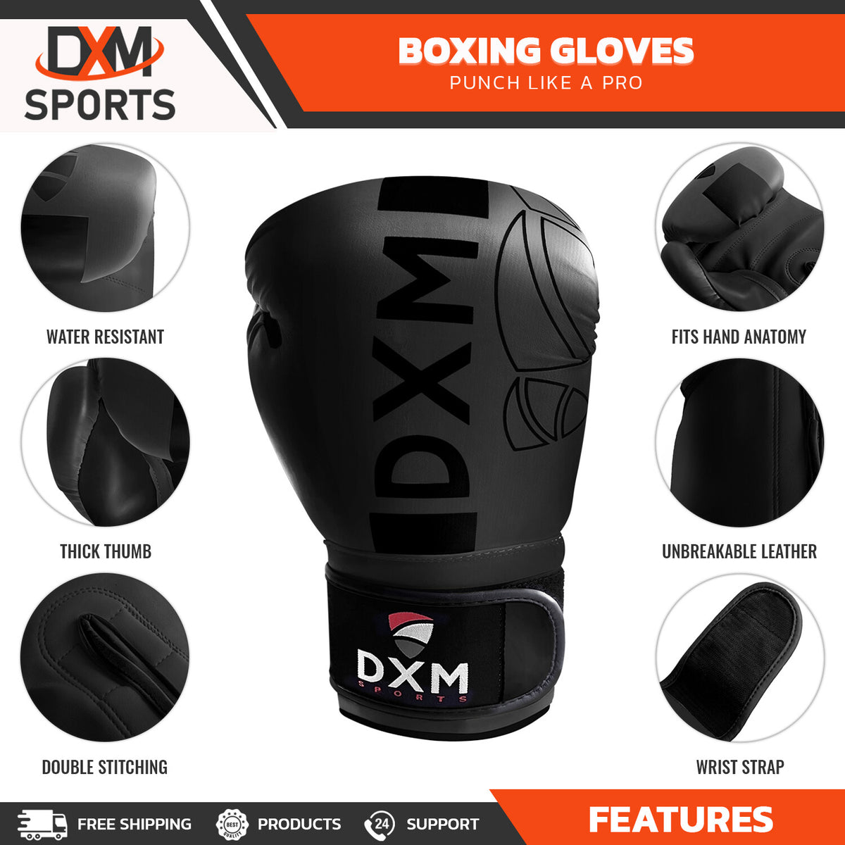 Boxing Training Pack with Gloves and Focus Mitts for Martial Arts & Sparring