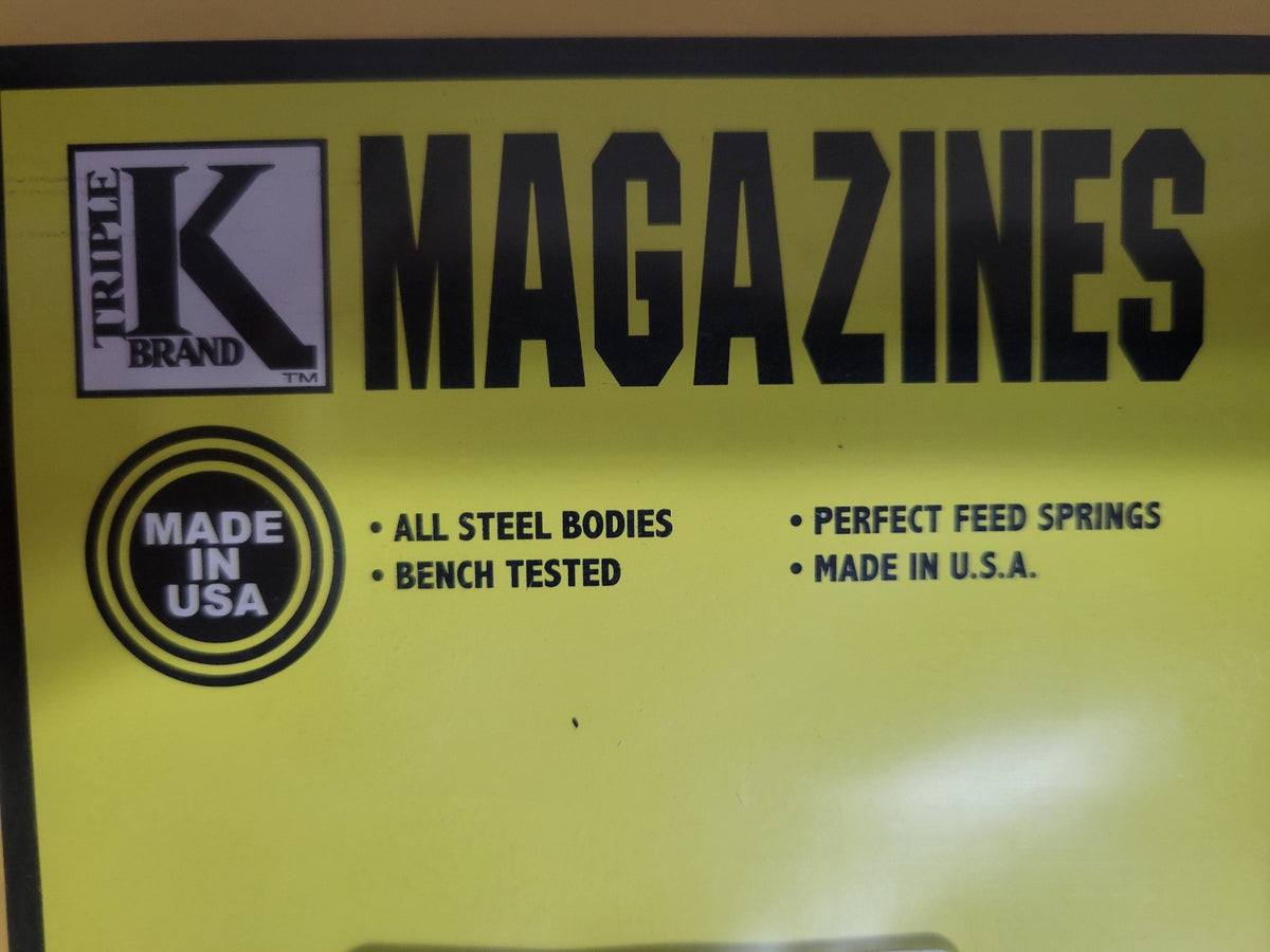 Colt Junior 25ACP 7-Round Magazine - Triple K #363M, New