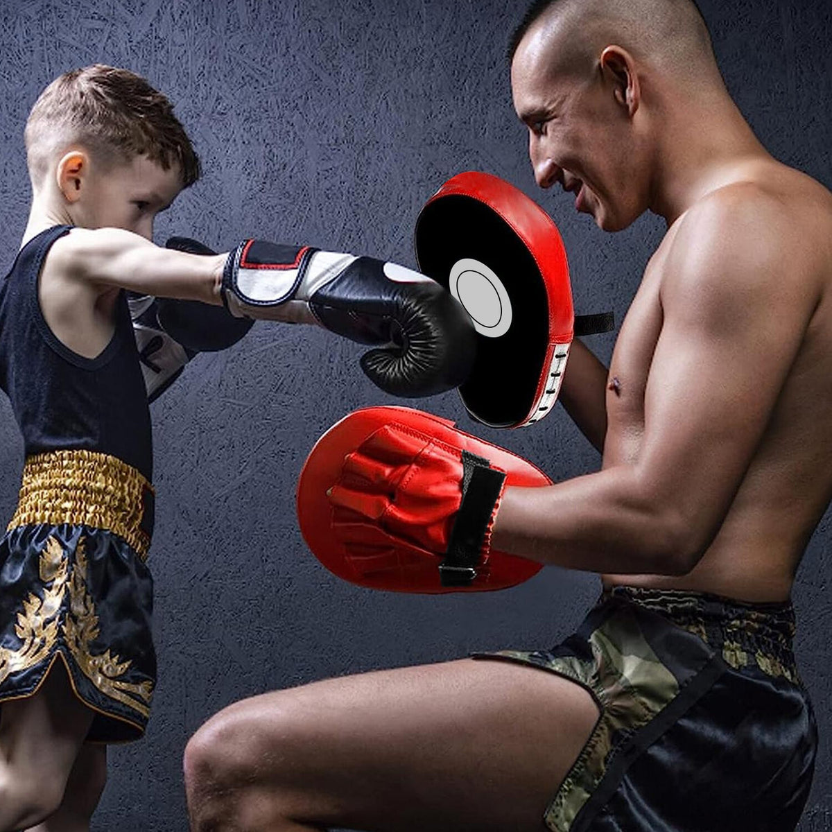 Professional Curved Boxing Target Pads for Training and Sparring