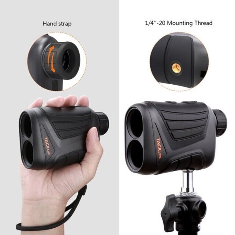 Laser Rangefinder 900 Yard Distance 7x Magnification for Golf Hunt Hike