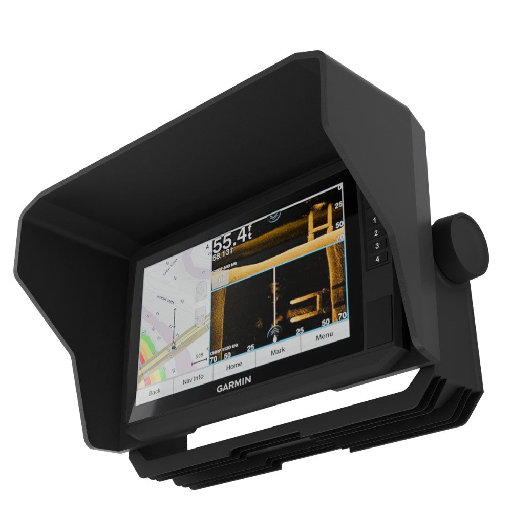 Garmin ECHOMAP UHD2 93sv Screen Visor - Sun Glare Reduction & Waterproof Protection