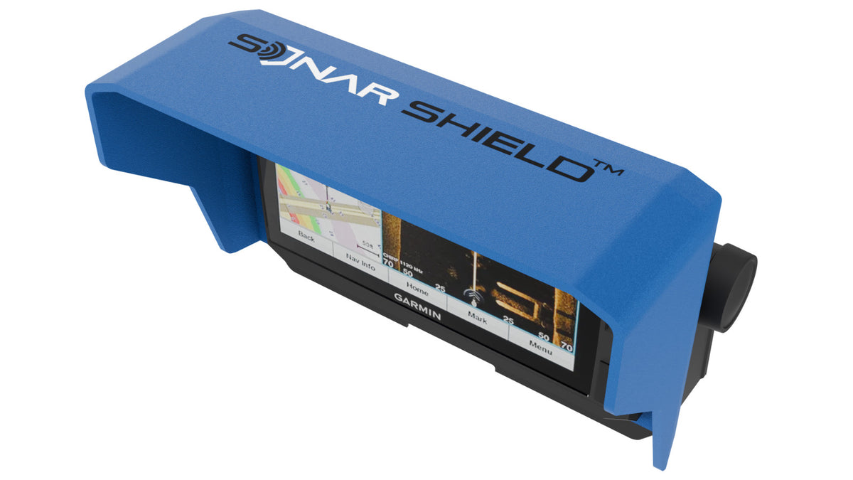 Sonar Shield Visor for Garmin ECHOMAP UHD 93sv - Glare & Reflection Blocker