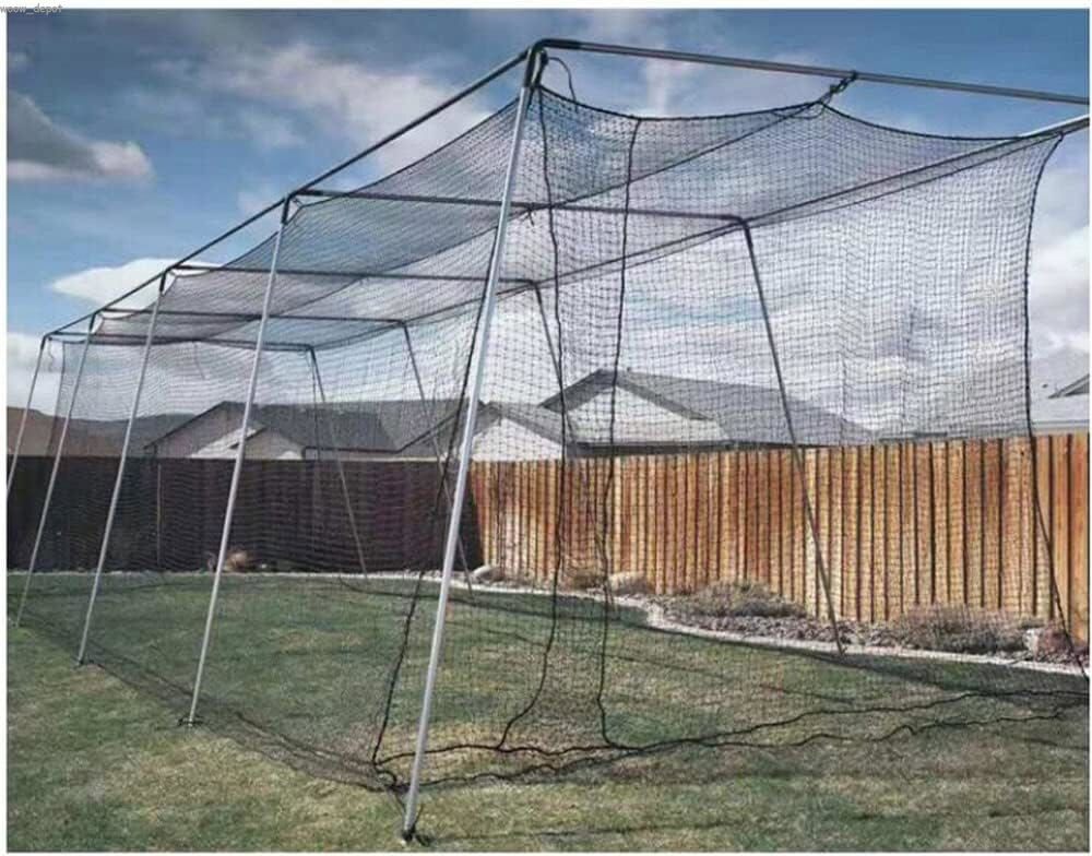 Golf Practice Barrier Net 10x10ft or 15ft High Impact Sports Netting