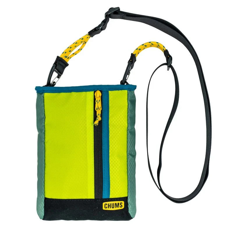 Ripstop Nylon Sling Bag for Outdoor Adventures - Lime Green & Meadow Green